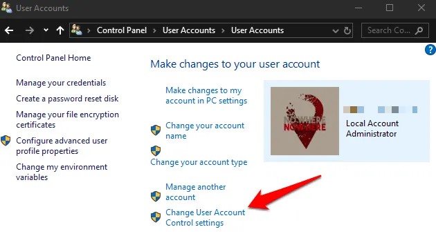 User Account Control